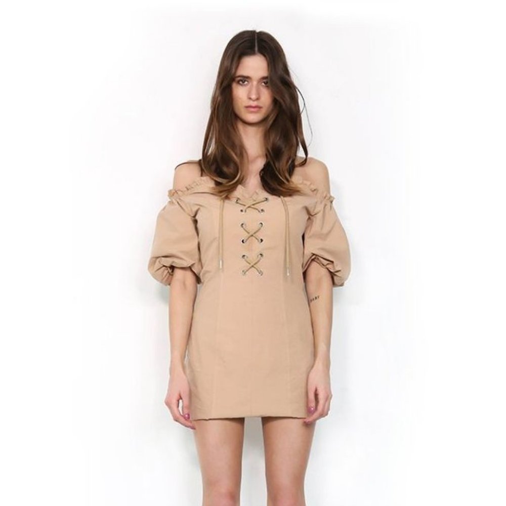 I.AM.GIA Alya Dress in Tan